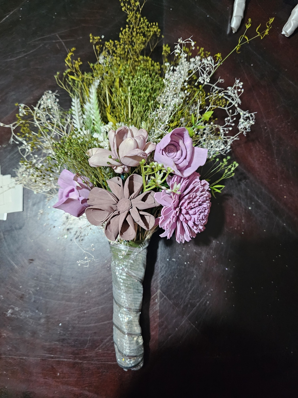 Sola Wood Flower Wedding Bouquet (8)